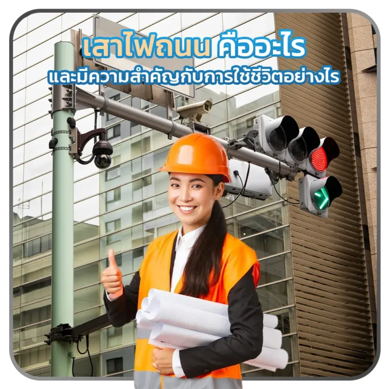 เสาไฟถนนคืออะไรและมีความสำคัญอย่างไร